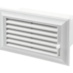 IV-kanavan päätysäleikkö 55x110 mm, muovi Ilmastointiputket Ja Osat