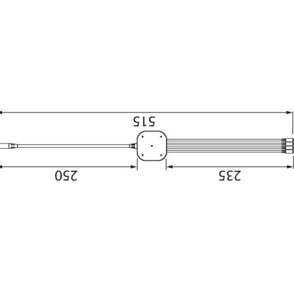 Jakoliitin 1-4 Linear LED -valaisimille*Airam Best