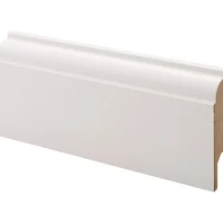 Best Jalkalista Koski 16x65x2750mm MDF valkoinen Jalkalistat|Koristelistat
