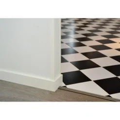 Discount Jalkalista R2 Aava 12x58x2750mm MDF valkoinen Jalkalistat