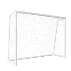 Discount Jalkapallomaali 180x120x60cm sisältää verkon valkoinen Urheiluvälineet