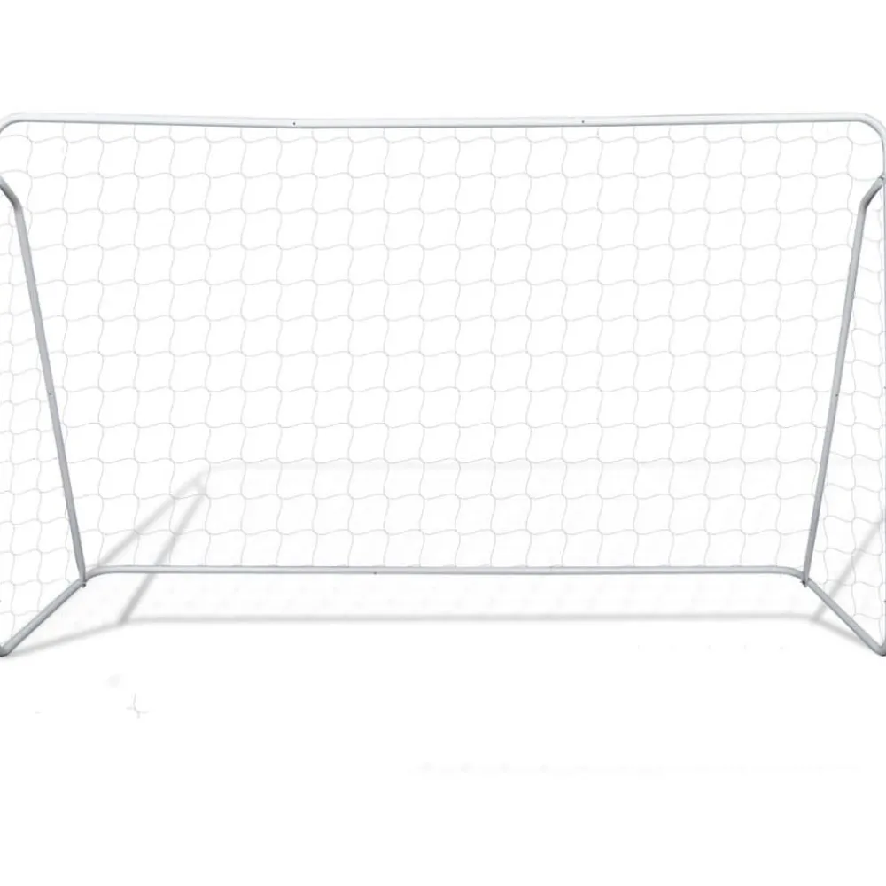 Jalkapallomaalit 2kpl, teräs, 240x90x150cm*FinePRICE New