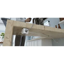 Outlet Jatkojohto PowerCube Extended USB 1,5 m 4-osainen + 2 x USB-A vihreä/valkoinen Jatkojohdot
