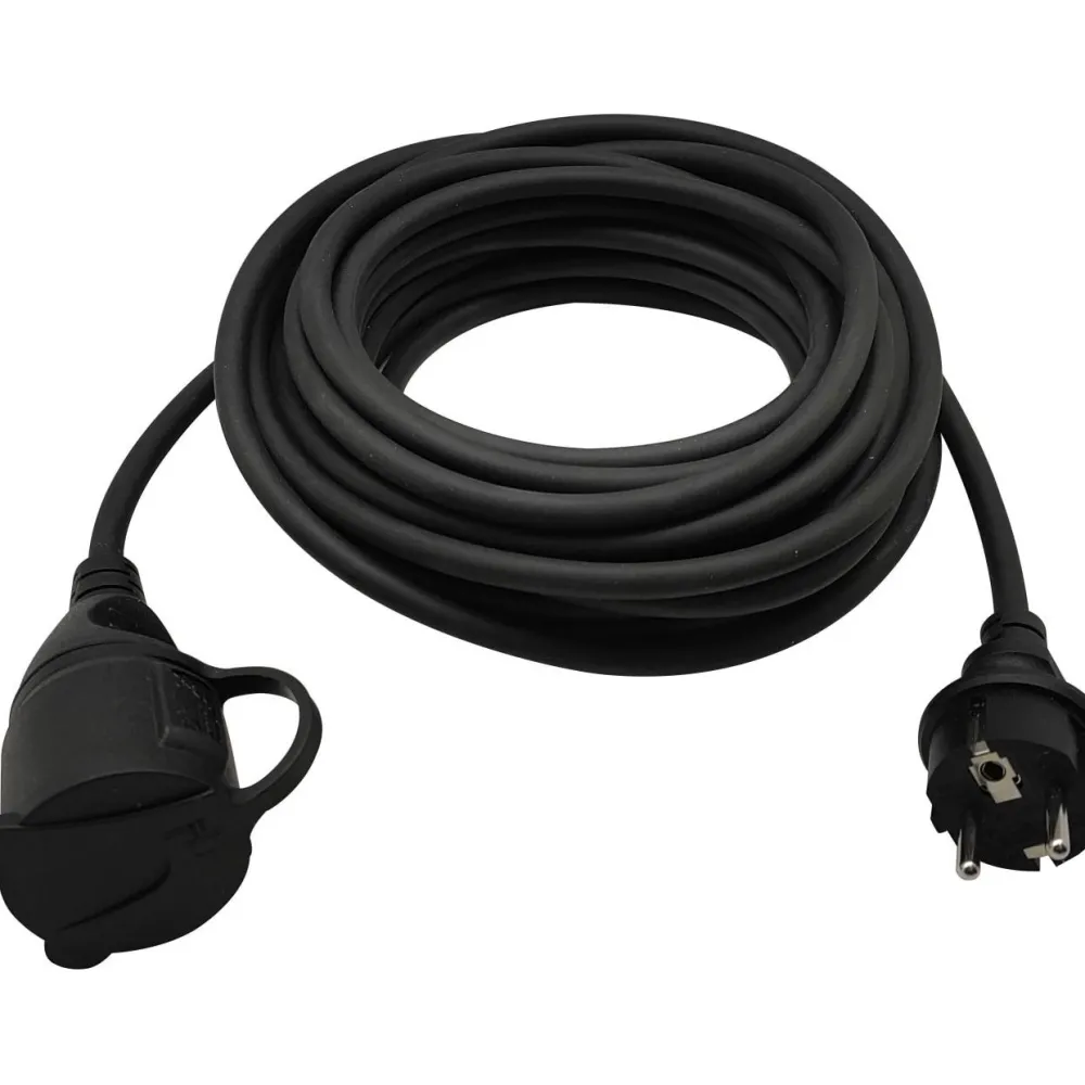 Jatkojohto ulkokäyttöön , 1-osainen, 20m, 3x2,5mm², IP44*Timco Outlet