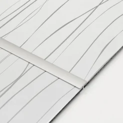 Jatkolista välitilalevylle H-profiili silver 4000 mm*Aluco Clearance