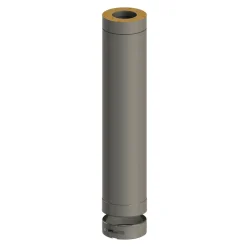 Saunan Piippu Premium, 1000 mm jatko-osa Ø115 mm, rst*Jeremias Outlet