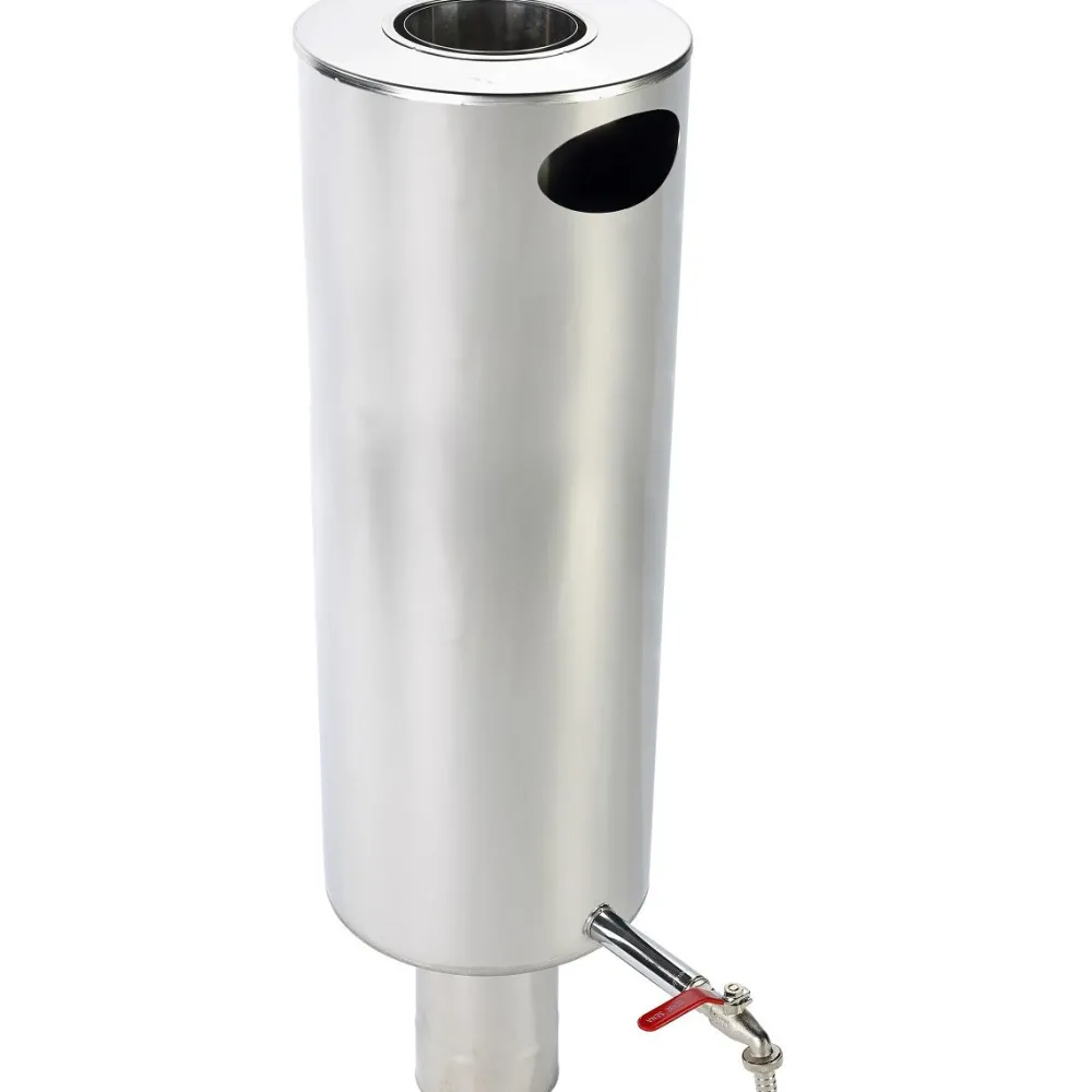 vedenlämmitin, vesisäiliö piippumalli pyöreä 25l Ø 115 mm, rst*Jeremias Discount