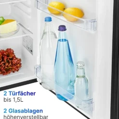 Clearance Jääkaappi KB7347B, 47cm, 58 l, musta Kylmälaitteet