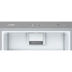 Jääkaappi ja pakastin KSV33VLEP GSN33VLEP Serie 4, 137cm, 324/225 l, teräs*Bosch Outlet