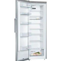 Jääkaappi ja pakastin KSV33VLEP GSN33VLEP Serie 4, 137cm, 324/225 l, teräs*Bosch Outlet