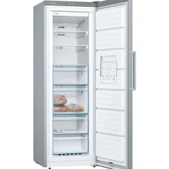 Jääkaappi ja pakastin KSV33VLEP GSN33VLEP Serie 4, 137cm, 324/225 l, teräs*Bosch Outlet