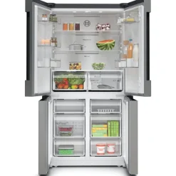 Jääkaappipakastin Serie 4 French Door KFN96VPEA, 90.5cm, 405/200 l, teräs*Bosch Sale