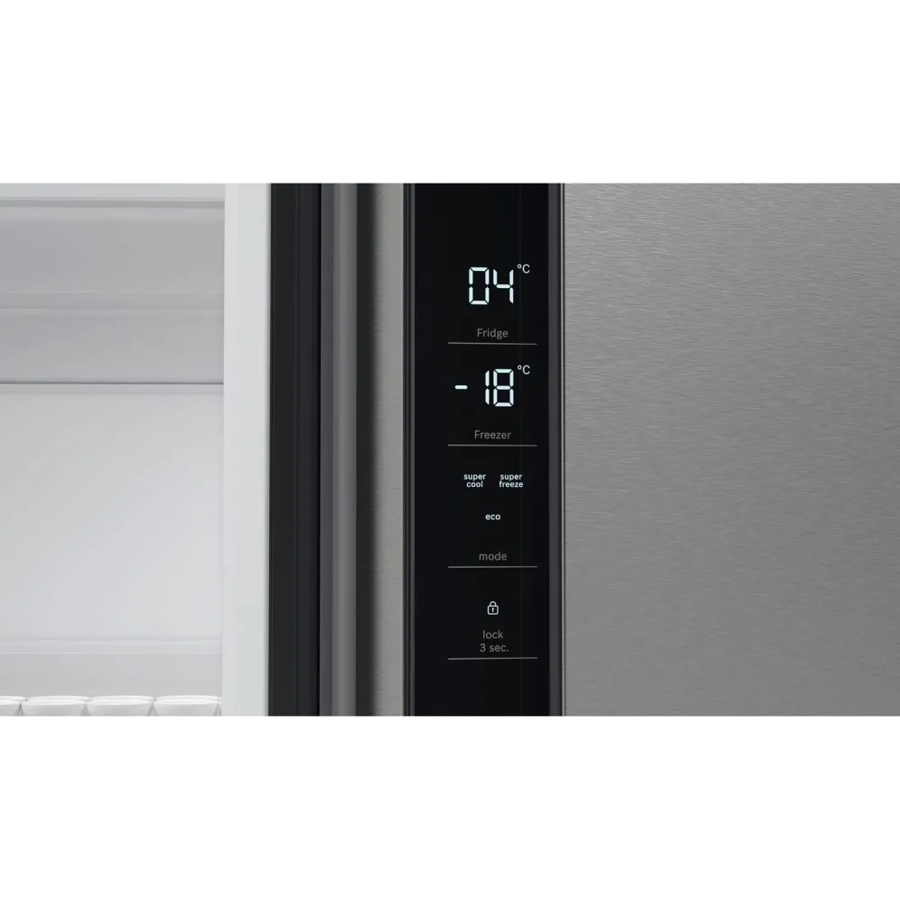 Jääkaappipakastin Serie 4 French Door KFN96VPEA, 90.5cm, 405/200 l, teräs*Bosch Sale