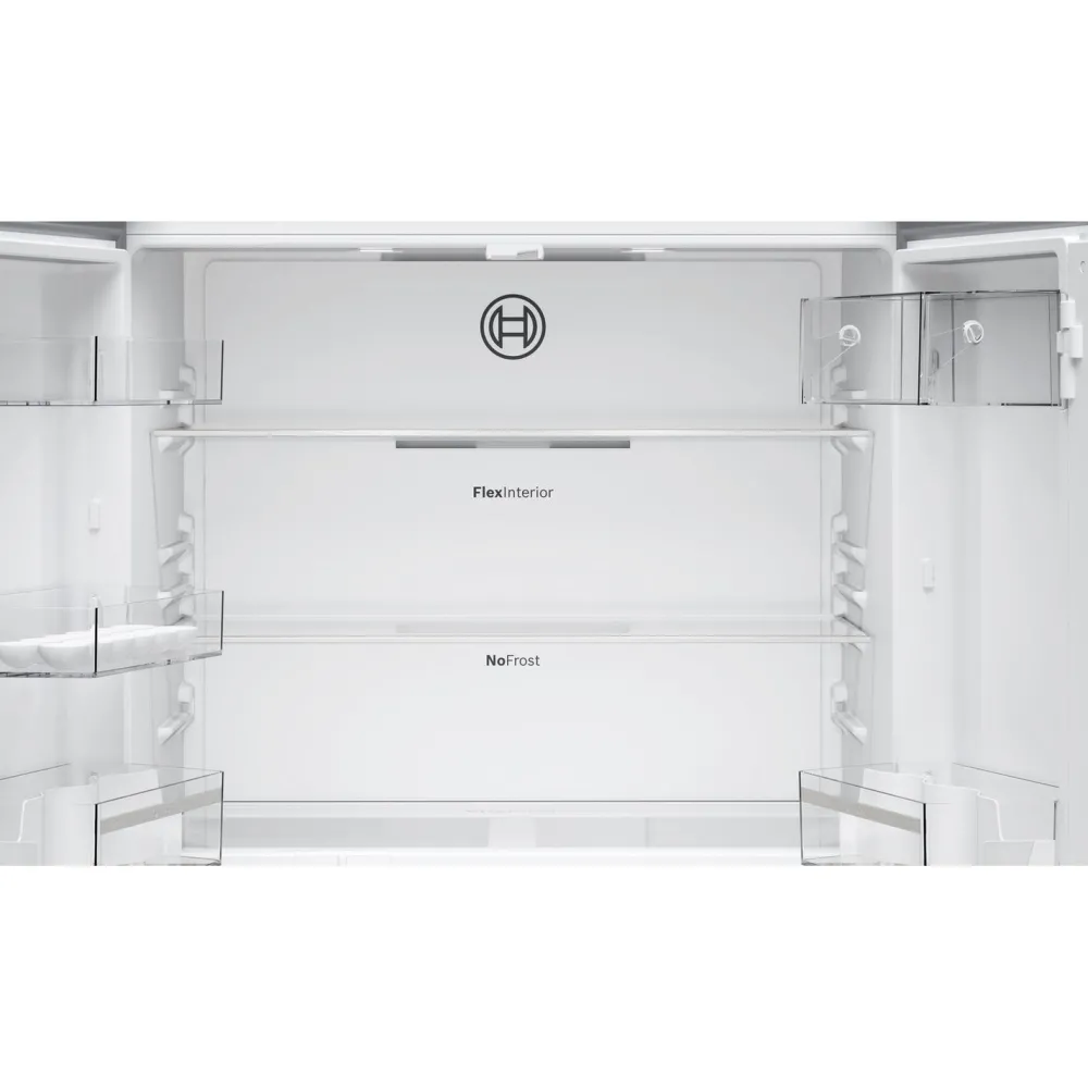 Jääkaappipakastin Serie 4 French Door KFN96VPEA, 90.5cm, 405/200 l, teräs*Bosch Sale