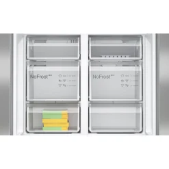 Jääkaappipakastin Serie 4 French Door KFN96VPEA, 90.5cm, 405/200 l, teräs*Bosch Sale