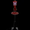 Clearance Jouluinen katuvalaisin joulupukilla, 180cm, LED Jouluvalot Ja Koristevalot