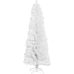 Joulukuusi , Bling, kapea PVC , luokka C, 180x68cm, valkoinen*Nordic Winter
