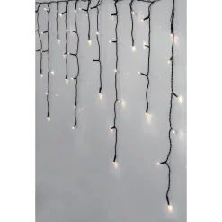 Discount Jääpuikkovalosarja Serie LED Crispy Ice White 480 valoa 11900x550mm Jouluvalot Ja Koristevalot
