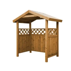 Jätekatos Lux Tupla harjakatto, 600l tai 2x240l astialle, eri värejä*Tammiston puu Hot