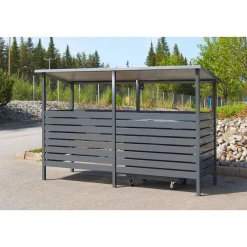 Online Jätekatos L alumiini 2x660l Roskakatokset