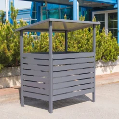 Jätekatos M alumiini 660l*Tikli Outlet