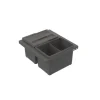 Jätelajittelujärjestelmä Cube Basic Low M40 2x8L tummanharmaa*IMA Sale