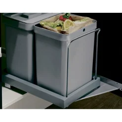 Jätevaunu Bio kahdella 10 l sangolla*Savo Discount