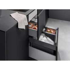 Jäteyksikkö Flexon II Low 60/2, 1x19L + 1x30L, harmaa*Blanco Discount