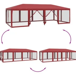 New Juhlateltta verkkosivuseinillä, HDPE, eri kokoja ja värejä (02196) Paviljongit|Paviljongit