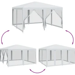 New Juhlateltta verkkosivuseinillä, HDPE, eri kokoja ja värejä (02196) Paviljongit|Paviljongit