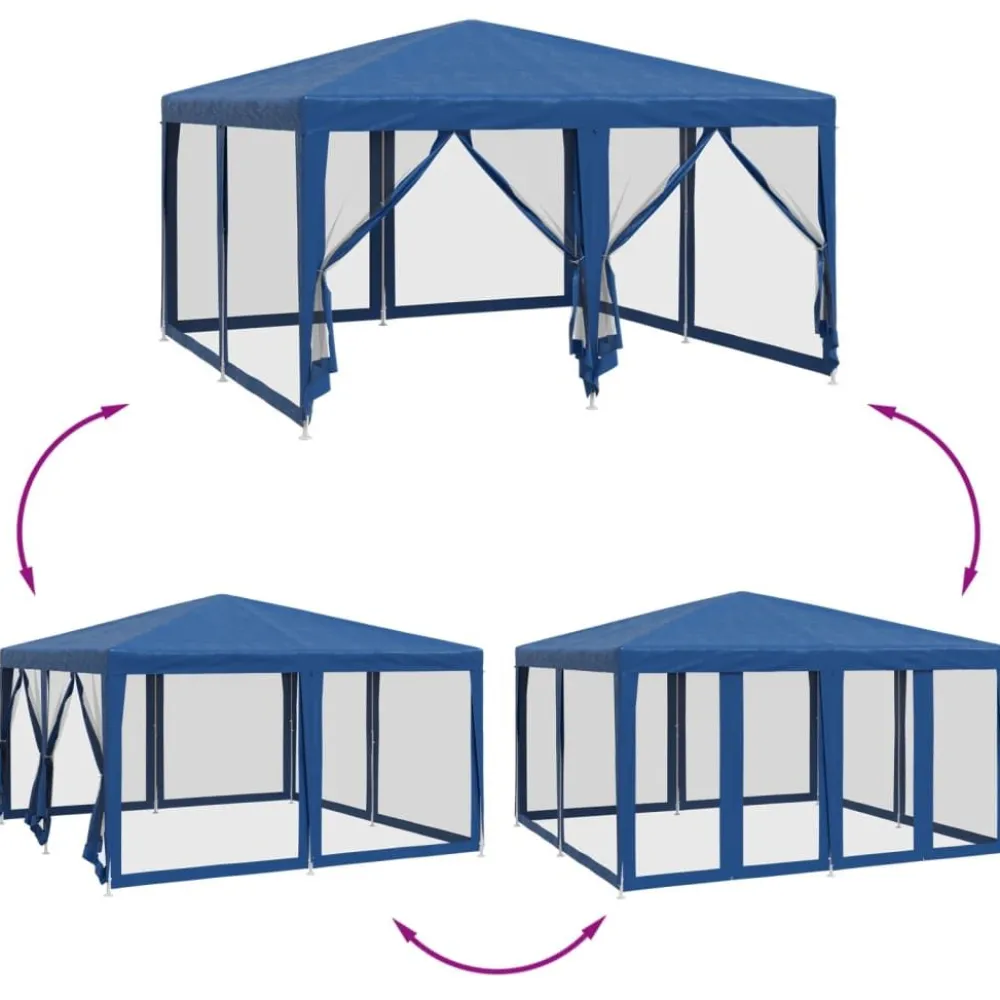 New Juhlateltta verkkosivuseinillä, HDPE, eri kokoja ja värejä (02196) Paviljongit|Paviljongit