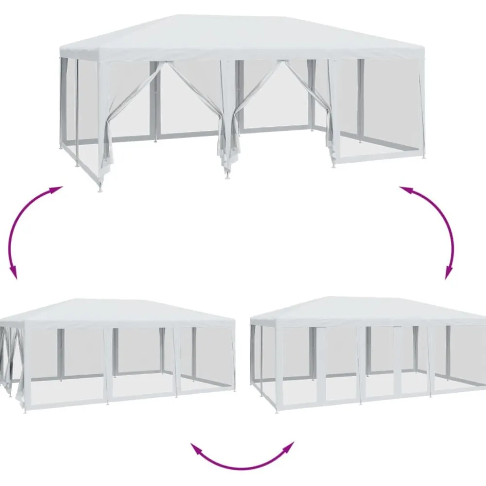 New Juhlateltta verkkosivuseinillä, HDPE, eri kokoja ja värejä (02196) Paviljongit|Paviljongit
