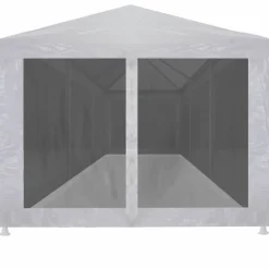 Outlet Juhlateltta 8 verkkosivuseinää 9x3m valkoinen Paviljongit|Paviljongit