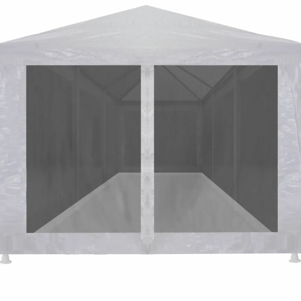 Outlet Juhlateltta 8 verkkosivuseinää 9x3m valkoinen Paviljongit|Paviljongit