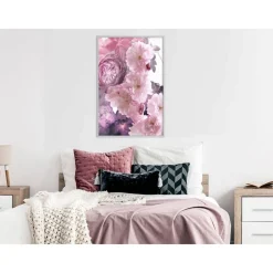 Discount Juliste Fan of Flowers kehyksillä eri kokoja Taulut Ja Kehykset