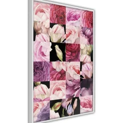 Sale Juliste Floral Collage kehyksillä eri kokoja Taulut Ja Kehykset