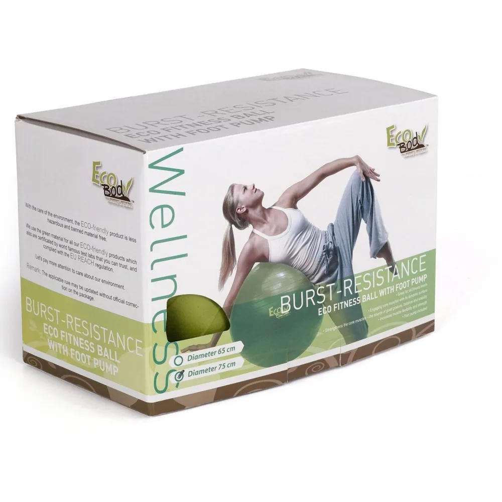 Jumppapallo , vihreä, eri kokoja*Eco Body Online