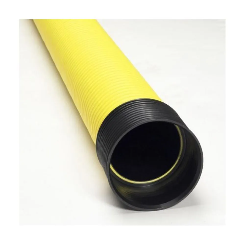 Kaapelinsuojaputki TEL B Ø110/95 mm x 6 m keltainen tupla*Meltex Hot