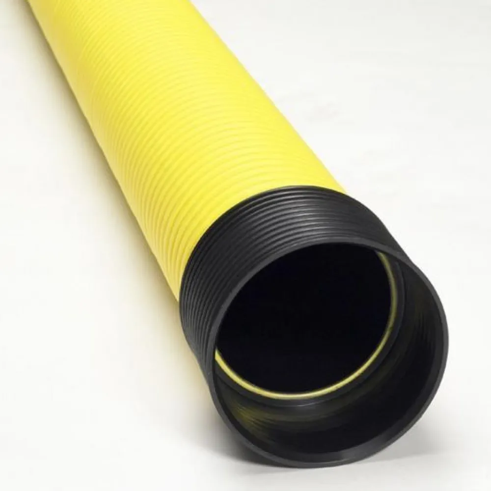 Kaapelinsuojaputki TEL A Ø160/140 mm x 6 m keltainen tupla*Meltex Sale