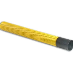Kaapelinsuojaputki TEL-tupla A Ø75mm 6m SN16 keltainen*Rotomon