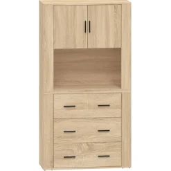 Kaappi 25 tekninen puu tammi*FinePRICE Online