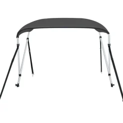 2-kaarinen bimini-kate, antrasiitti 180x130x110 cm*FinePRICE Outlet