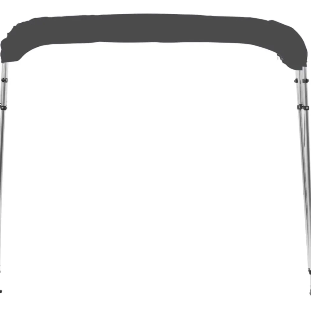 4-kaarinen bimini-kate, antrasiitti 243x210x137 cm*FinePRICE Hot