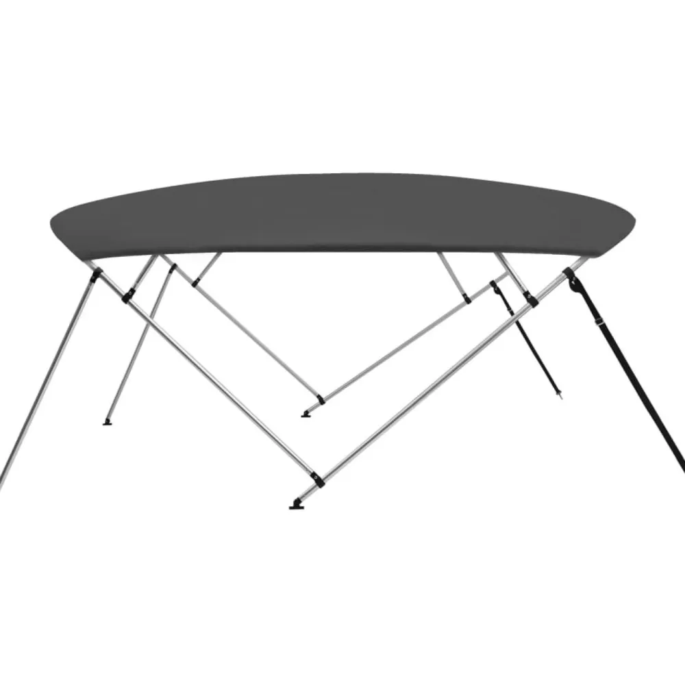 Best 4-kaarinen bimini-kate, antrasiitti 243x(230-244)x137 cm Veneily