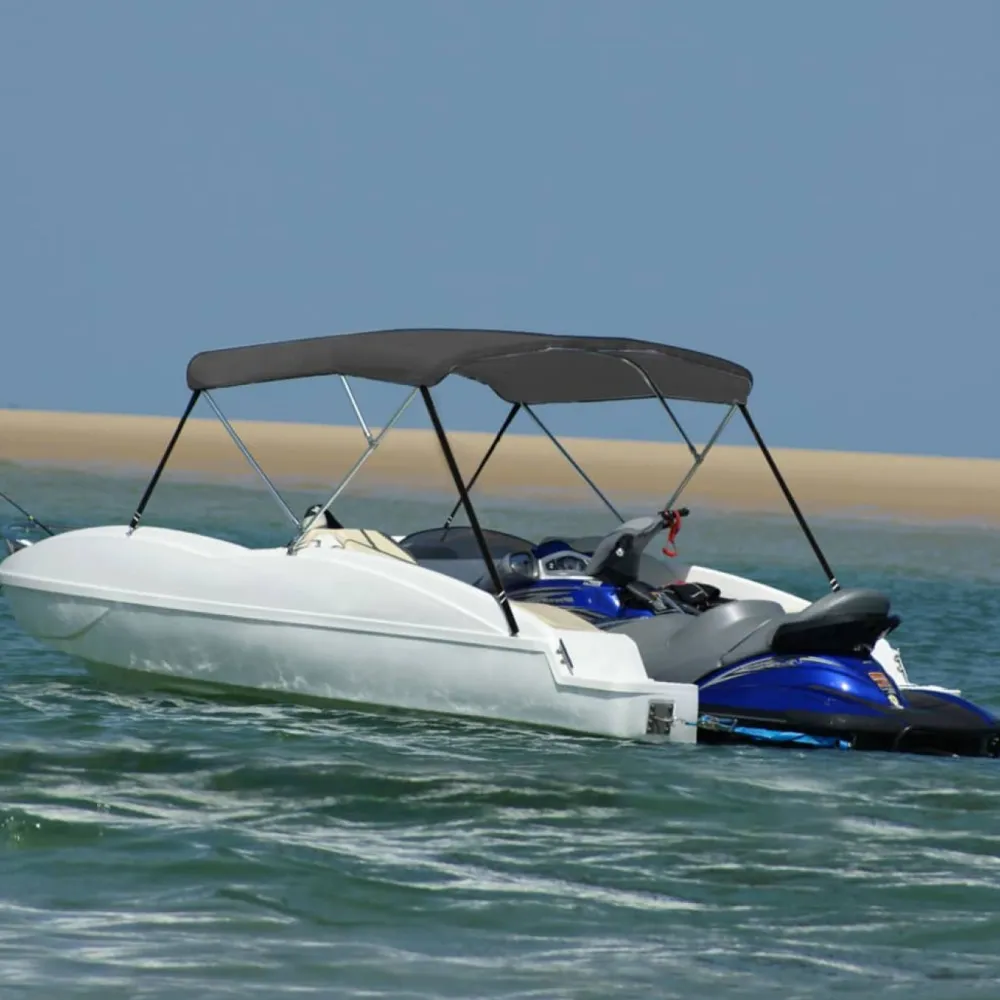 New 3-kaarinen bimini-kate, antrasiitti 183x160x137 cm Veneily