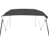 Hot 4-kaarinen bimini-kate, antrasiitti 243x196x137 cm Veneily