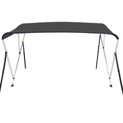 Clearance 3-kaarinen bimini-kate, antrasiitti 183x180x137 cm Veneily