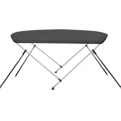 Sale 2-kaarinen bimini-kate, antrasiitti 180x150x110 cm Veneily