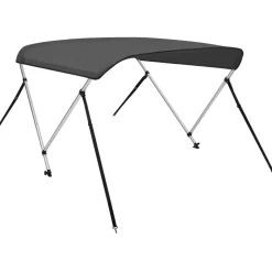 Sale 2-kaarinen bimini-kate, antrasiitti 180x150x110 cm Veneily