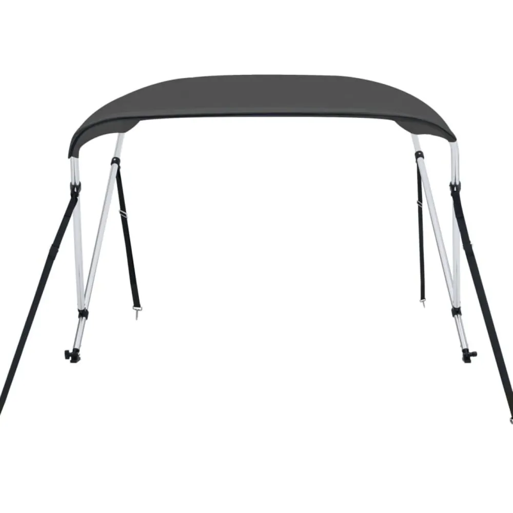 Sale 2-kaarinen bimini-kate, antrasiitti 180x150x110 cm Veneily